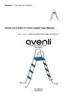 AVENLI LD-2-CZ81-V1 Pool Ladder User manual