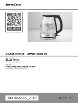 Silvercrest SWGF-3000-C1 GLASS KETTLE User manual