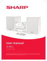 Sharp XL-B512 User manual