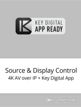 KEY DIGITAL APP READY Source and Display Control User manual