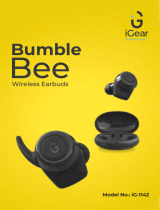 iGear 1142 Bumble Bee Wireless Earbuds User manual
