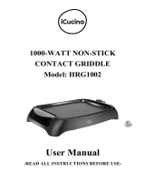 iCucina HRG1002 User manual