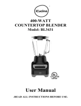 iCucina BL3431 User manual