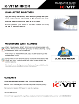 K-VIT MIR004 LED Mirror User manual