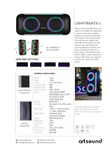Artsound Lightbeats L User manual