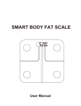 bol media BMI SMART BODY FAT SCALE User manual