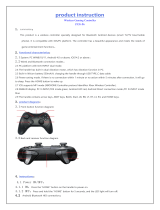 PXN -P6 Wireless Gaming Controller User manual