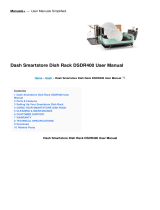 Dash Smartstore Dish Rack DSDR400 User manual