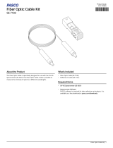 PASCOS SE-7182 Fiber Optic Cable Kit User manual