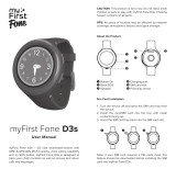 myFirstFone D3s Wearable Tracker Phone Watch