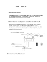 Zhejiang Jiecang Linear Motion Technology CB35H7B2 Control System User manual
