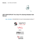 SPC GearSPG107 Viro Onyx Pro Gaming Headset