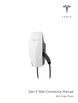 Tesla Gen 3 Wall Connector User manual