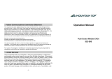 Mountain Top ApS 552605 User manual