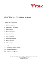 Itek ITMC27V241QHD User manual