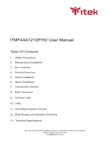 Itek ITMF44A121DFHD User manual