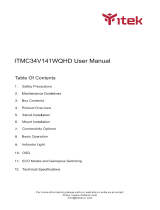 Itek ITMC34V141WQHD User manual