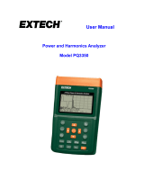 Extech PQ3350 User manual