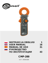 Sonel CMP-200 User manual