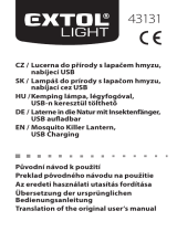 EXTOL LIGHT Mosquito Killer Lantern Lamp User manual