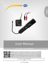 PCE instruments PCE-160 User manual