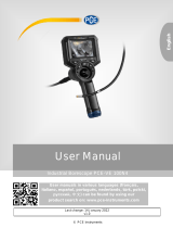 PCE VE 100N4 Industrial Borescope User manual