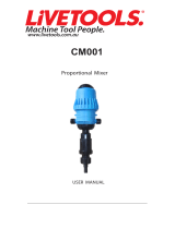 Livetools CM001 Proportional Coolant Mixer User manual