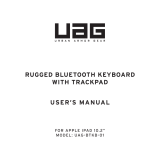 uaG BTKB-01 Rugged Bluetooth Keyboard User manual