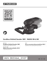 Parkside PAEXS 20-Li B2 User manual