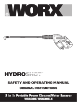 Worx WG630E User manual