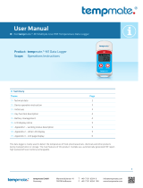 tempmate M1 User manual