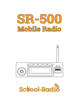 School-Radio School-Radio SR-500 Mobile Radio User manual