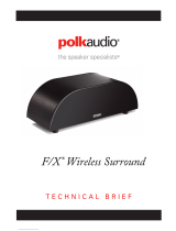 Polk Audio FX User manual