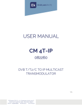 Ekselans CM 4T-IP User manual
