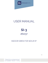 EKSELANS BY ITS SI-3 261037 User manual