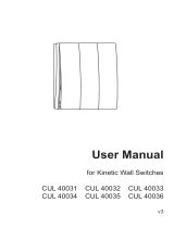 kinetic CUL 40030 Series User manual