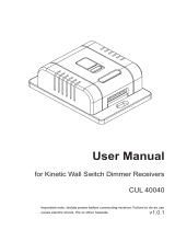 kinetic CUL 40040 User manual