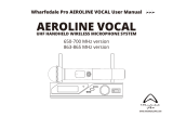 Wharfedale Pro 650-700 MHz version User manual