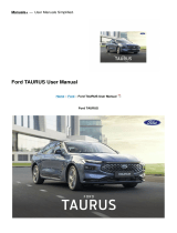 Ford TAURUS User manual
