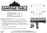 harborfreight 50-lb CAMPING TABLE User manual