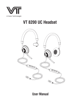Xiamen Vbet Electronic VT 8200 UC Headset User manual