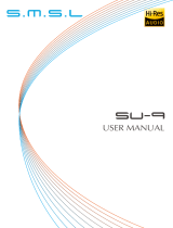 Hi-Res Audio Hi-Res AUDIO SU-9 MQA Full Decoder User manual