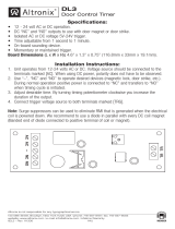Altronix DL3 User manual
