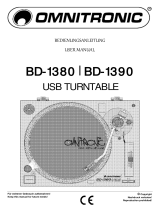 Omnitronic BD-1380 User manual