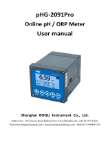 BOQU pHG-2091Pro User manual