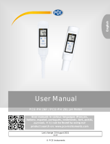 PCE -PH 26F Water Analysis Meter User manual