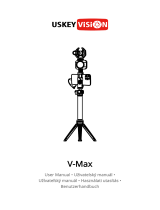 USKEY VISION V-Max Smartphone Video Vlogging Kit Video Microphone Light Kit User manual