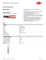 Knipex 86 01 180 User manual