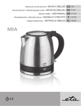 eta Mia 0598 90000 User manual