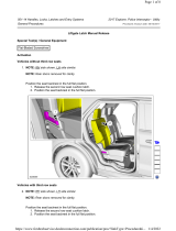 Fordtechservice Liftgate Latch User manual
